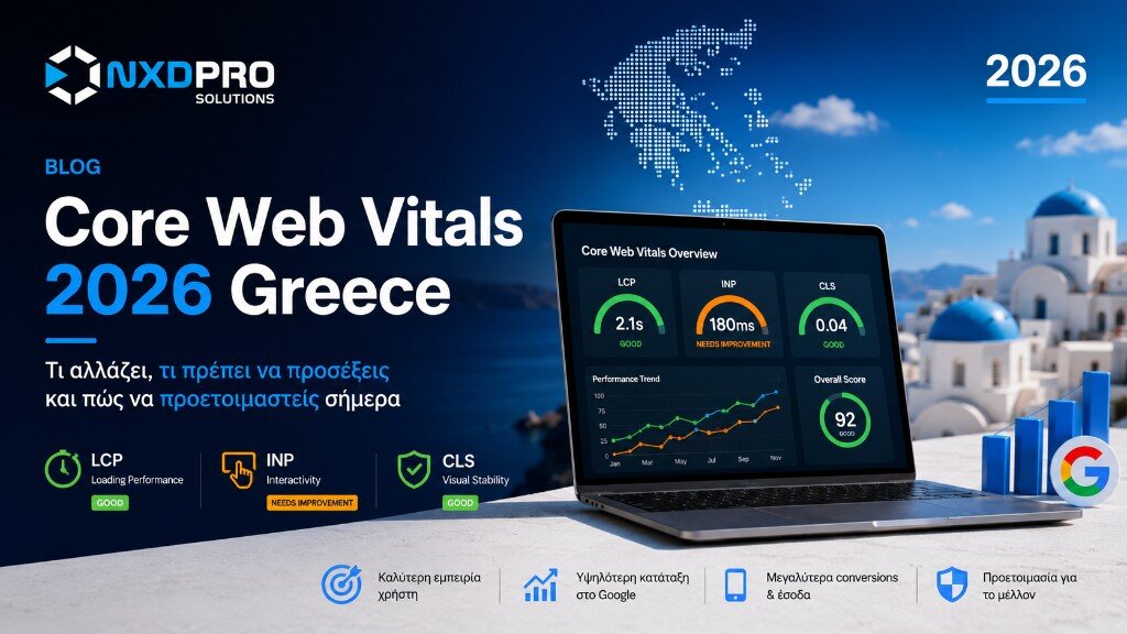 Core Web Vitals 2026: Ο πρακτικός οδηγός για ελληνικά websites