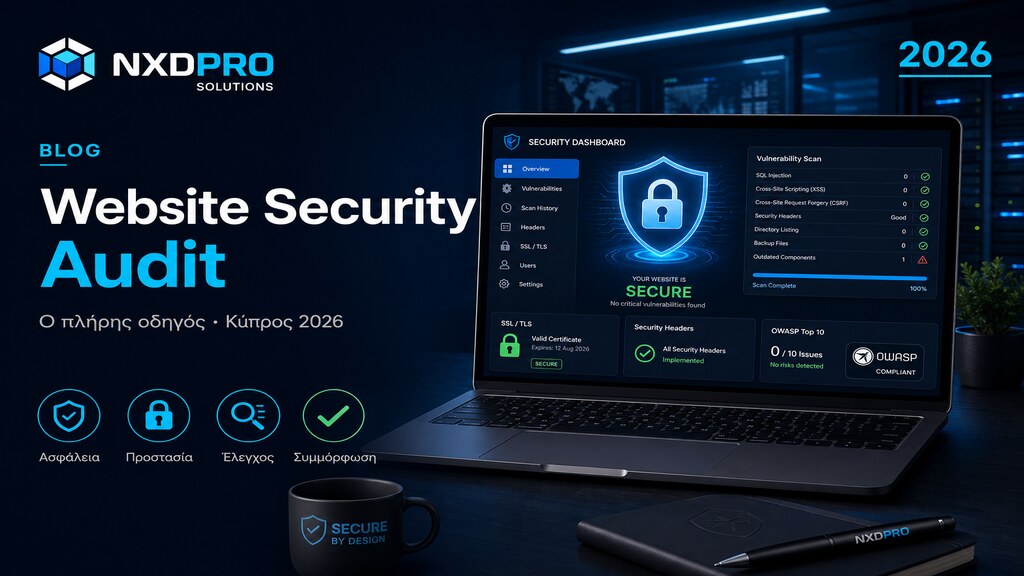 Website security audit: the complete guide for Cyprus businesses (2026)