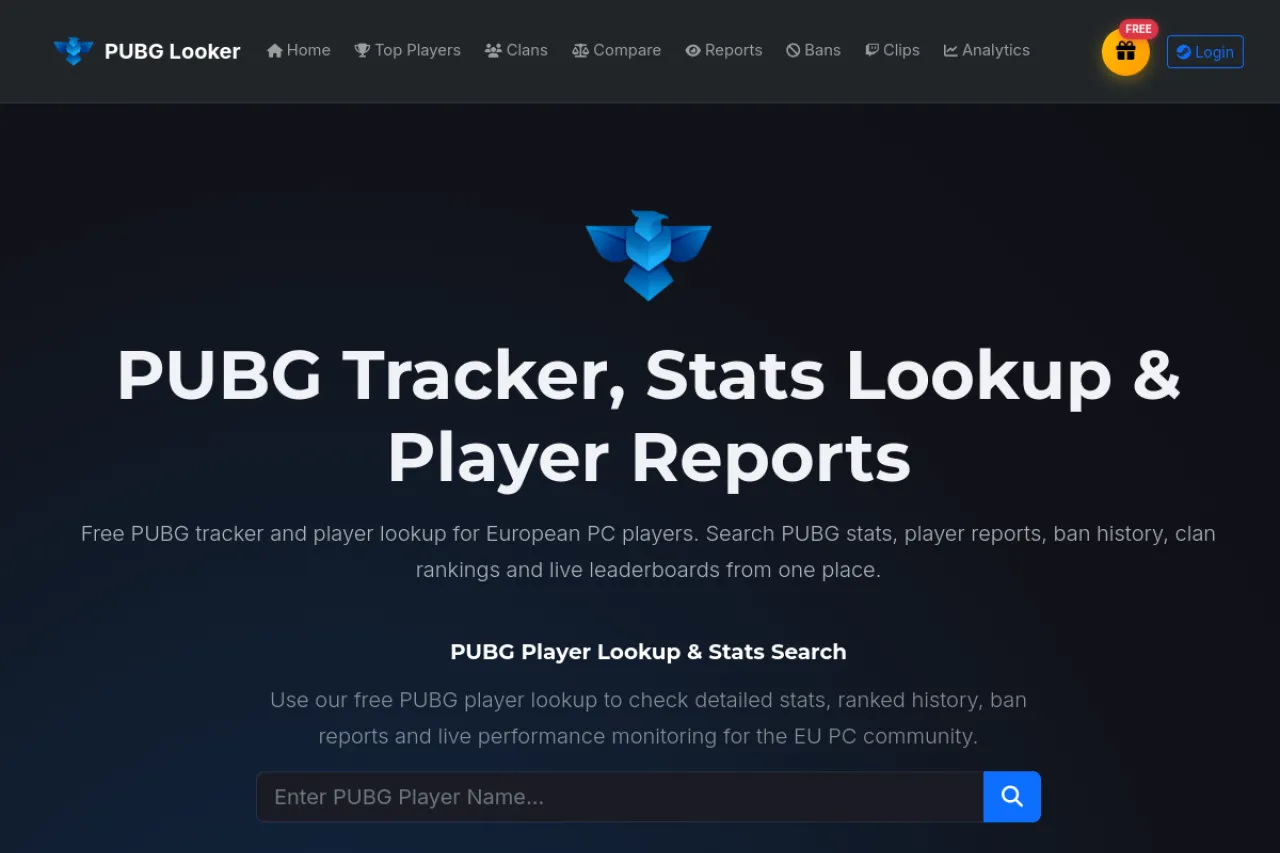 PUBG Looker — live preview